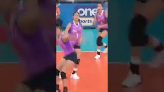 Isa Molde scores again pvl pvl2024 isamolde chocomucho chocomuchoflyingtitans pvl2023 [upl. by Ajiam731]