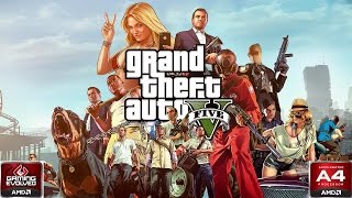 GTA V ON AMD A Series A46300 APU AND AMD RADEON HD8370D ONBOARD Benchmark [upl. by Asena]