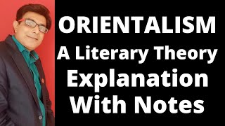 Orientalism Edward Said  A Literary Movement of English Literature I Orientalism Theory I UGC NET [upl. by Nawuq]