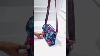 Fancy Sling  Handbag Dynasty  Handblock bags  Made in India cottonbags handbag [upl. by Evy]