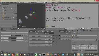 UPBGE  Making an RPG in Blenderpart 3Loading amp Saving Player info [upl. by Cissie197]