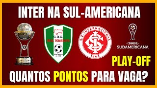 SULAMERICANA  INTER NO PLAYOFF  QUANTOS PONTOS PARA A VAGA [upl. by Isabea852]