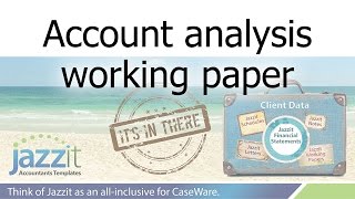 Account analysis working paper [upl. by Camel678]