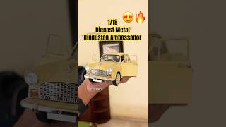 118 Hindustan Ambassador Diecast Scale Model with opening doors  Vaahaam by ScaleArtsIn [upl. by Phira]