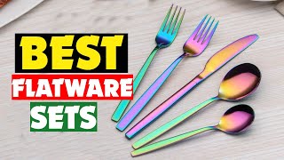 Top 10 Best Flatware Sets of 2024 [upl. by Ithaman]