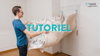 Hopoli l’enfilecouette – Tutoriel pour changer la housse de couette [upl. by Blum604]