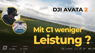 DJI Avata 2  Mit C1Klasse nicht nur weniger Geschwindigkeit sondern auch weniger Gesamtleistung [upl. by Don]