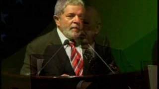 Discurso do presidente Lula em homenagem ao vice presidente José Alencar PARTE 0303 [upl. by Ahsinat753]