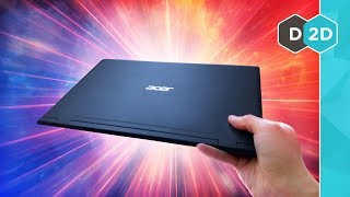 CES 2018  The Thinnest Laptop  MONSTER Displays [upl. by Stephanus]