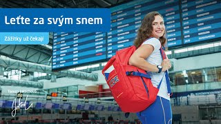 Leťte za svým snem s Letištěm Praha oficiálním dodavatelem Českého paralympijského týmu [upl. by Amadis]