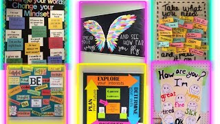 Classroom decoration ideas  English bulletin board ideas [upl. by Anaimad]