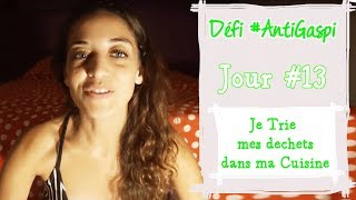 🌿 Challenge AntiGaspi Jinstalle des Poubelles de Tri dans ma Cuisine  Jour 13 🌿 [upl. by Allerie]