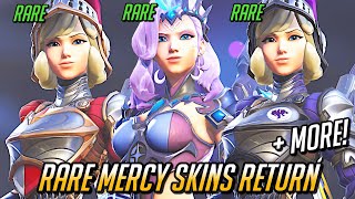 These RARE Mercy Skins Are Back 😇 Top 500 Mercy Gameplay  Overwatch 2 [upl. by Yreneh]