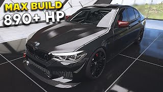 Forza Horizon 5  890HP 2018 BMW M5 F90 G30 Customization  FH5 Build  Modifications [upl. by Rigdon]