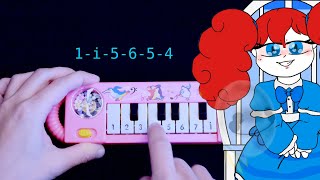 POPPY Meme 🩸⚠🩸 Poppy Playtime how to play on a 1 piano [upl. by Hulda609]