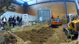 RC Modelltruck  Betrieb auf der Baustelle in Freiburg i B HERO2 [upl. by Medea]