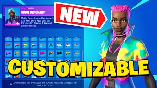 Fortnite just added customizable skins [upl. by Airetas93]