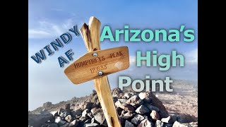 Top of Humphreys Peak Arizonas High Point [upl. by Yellek43]