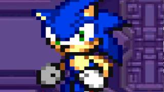 Sonic Adventure 2 Sprites Sonic VS Shadow on the ARK Preview [upl. by Shakespeare]