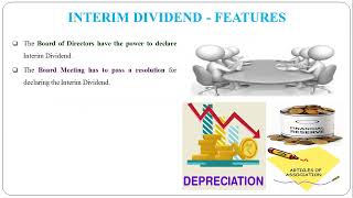 64  Concept and Features of Interim Dividend [upl. by Ydnahs]