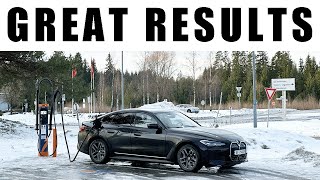 BMW i4 eDrive40  Range Test [upl. by Ecneralc]