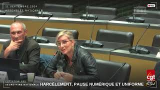 Harcèlement pause numérique amp uniforme [upl. by Einaffets]