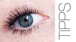 Tipps für GESCHWUNGENE VOLLE Wimpern  SeptemBÄM 13 [upl. by Noizneb]