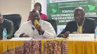 Ministry of Environment in Collaboration with MOICE town hall meeting environmental protection [upl. by Nava]