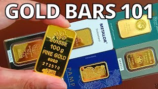 Buying Gold Bars  Everything You Must Know Beginners Guide [upl. by Nnaeinahpets]