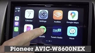 Pioneer AVICW8600NEX Display and Controls Demo  Crutchfield Video [upl. by Hizar]