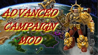 DoW Dark Crusade  Space Marine Campaign  Hard Difficulty  Part 22 The Panrea Lowlands Map [upl. by Ahc588]