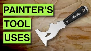 15 uses for PAINTERS TOOL  handiest tool ever [upl. by Aelram]