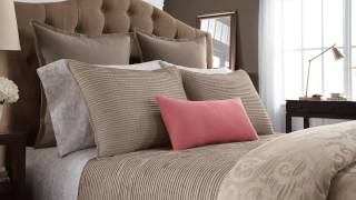 Wamsutta Ashby Bedding Collection at Bed Bath amp Beyond [upl. by Blayze399]