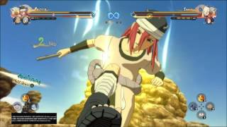 Naruto Storm 4 Tayuya Sakon amp Jirobo vs Jounin Kushina Swimsuit Ino [upl. by Dyraj]