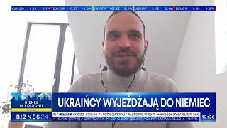 O zmianach na rynku pracy imigrantów w Polsce Yuriy Grygorenko dla Biznes24 [upl. by Themis]