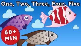 One Two Three Four Five and More  Nursery Rhymes from Mother Goose Club [upl. by Juna]