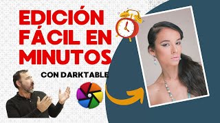 🌟 Domina la Edición Revelado Rápido y Efectivo 📸✨  Darktable Tutorial  Curso de Edición [upl. by Ecirtal]