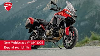 New Ducati Multistrada V4 MY 2025  Expand your Limits [upl. by Beltran830]