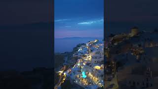 Famous Greek tourist destination Oia Greece [upl. by Enitram429]