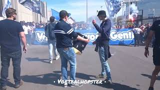 Corteo KAA Gent Croky Cup Finale • KAA Gent  RSC Anderlecht 00 np 43 18042022 [upl. by Schug590]