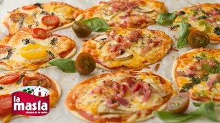 Mini pizzas con Obleas  Aperitivos Fáciles [upl. by Irama]