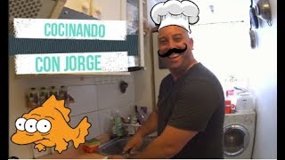 Cocinando con Jorge quot sudado de cabrillaquot resubido [upl. by Gerita989]