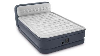 Best air mattress  Intex 64447EP Ultra Plush Deluxe Air Mattress with Pump and Headboard  Queen [upl. by Tavis]