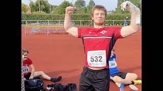 Hammer Throw Kungsbackaspelen in 30c 2823m 7kg Master Athletics M60 272024 [upl. by Zingg]