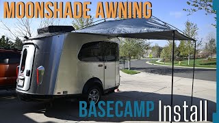 MoonShade Awning  Basecamp Install [upl. by Araccot684]