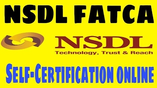 Hindi FATCA Self Declaration for NPS  STEP BY STEP  Fill amp Submit Online [upl. by Emyam657]