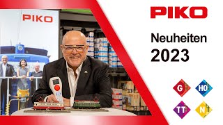 PIKO V117 Neuheitenvorstellung 2023 G H0 TT und N [upl. by Sidoon]