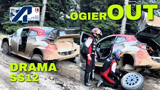 FINAL DAY  Ogier Out  WRC ACROPOLIS RALLY GREECE 2023 [upl. by Naicad992]