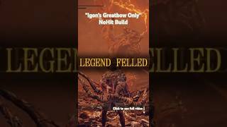 quotIgons Greatbow Onlyquot NoHit Build  Bayle The Dread  Elden Ring DLC [upl. by Porche]