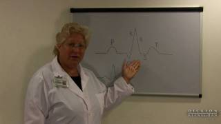 EKG Training An Introduction to the Electrical Cycle PQRST [upl. by Imaj]